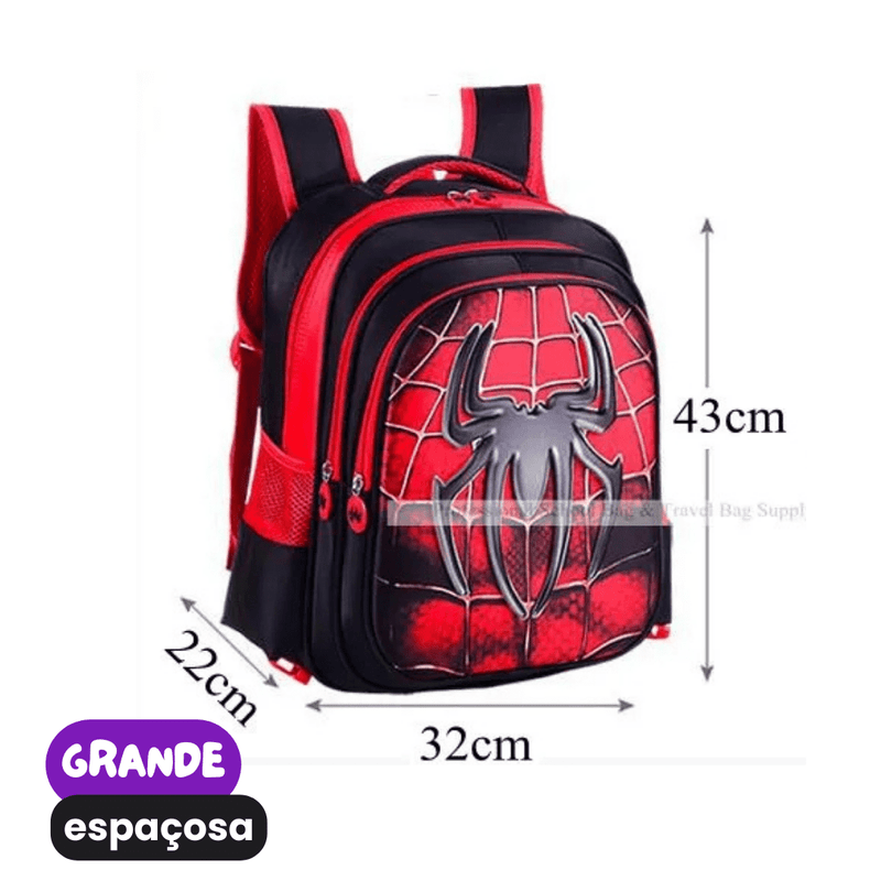 Mochila com Rodinhas Homem Aranha/ Capitão América