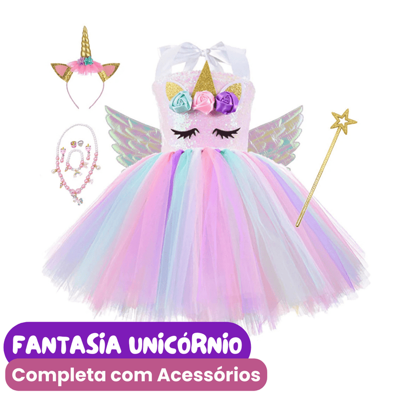 Fantasia Unicórnio Infantil