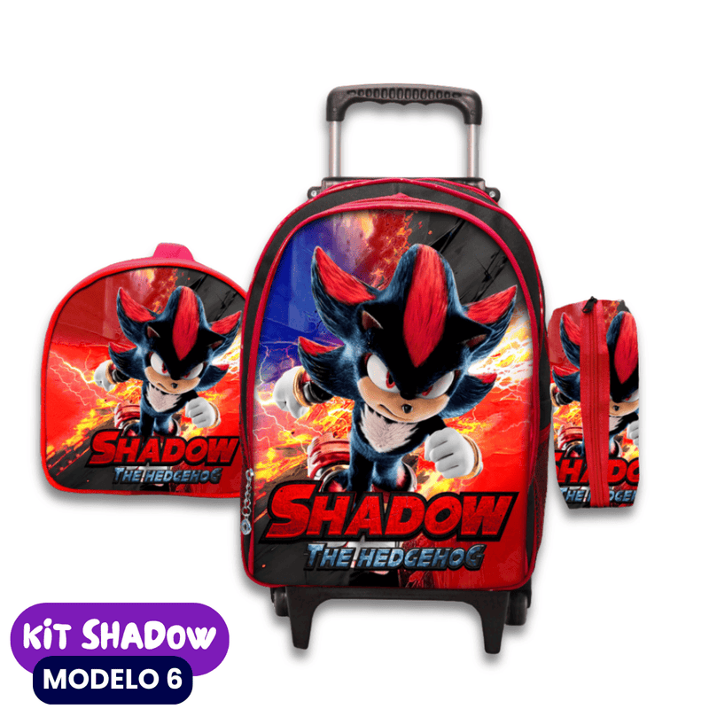 Mochila Sonic 3 e Shadow