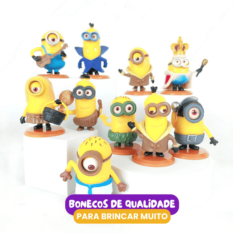 Bonecos Minions - Meu Malvado Favorito 4