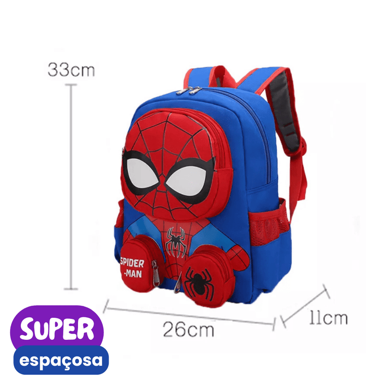 Mochila Infantil Homem Aranha