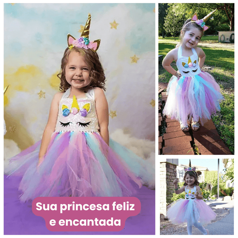 Fantasia Unicórnio Infantil