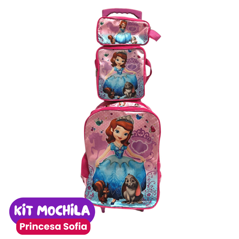 mochila princesa sofia