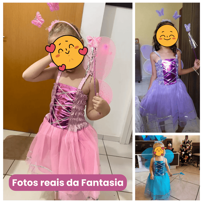 Fantasia Fadinha Infantil