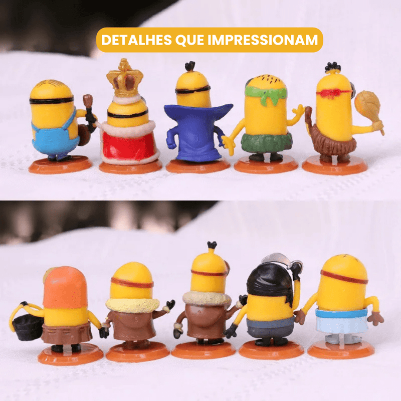 Bonecos Minions - Meu Malvado Favorito 4