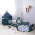 Cabana Infantil com Piscina de Bolinhas 3 em 1