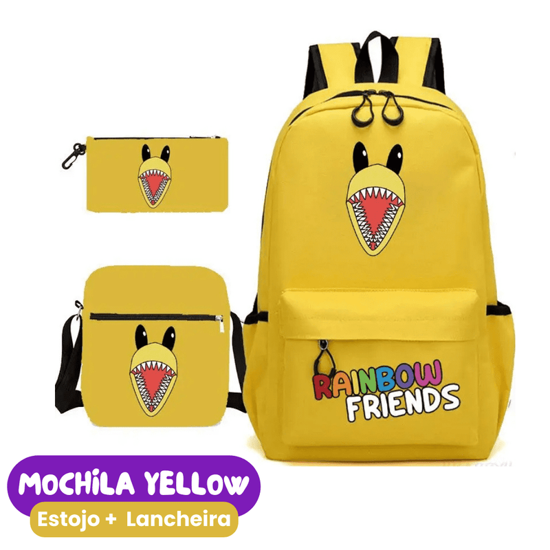 Mochila Rainbow Friends Kit Completo