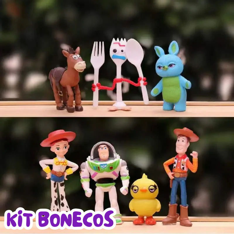 Kit Bonecos para brincar