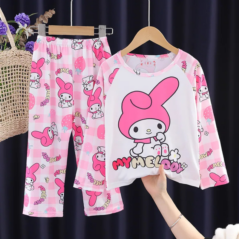 Pijama Hello Kitty Infantil - COLEÇÃO 2024