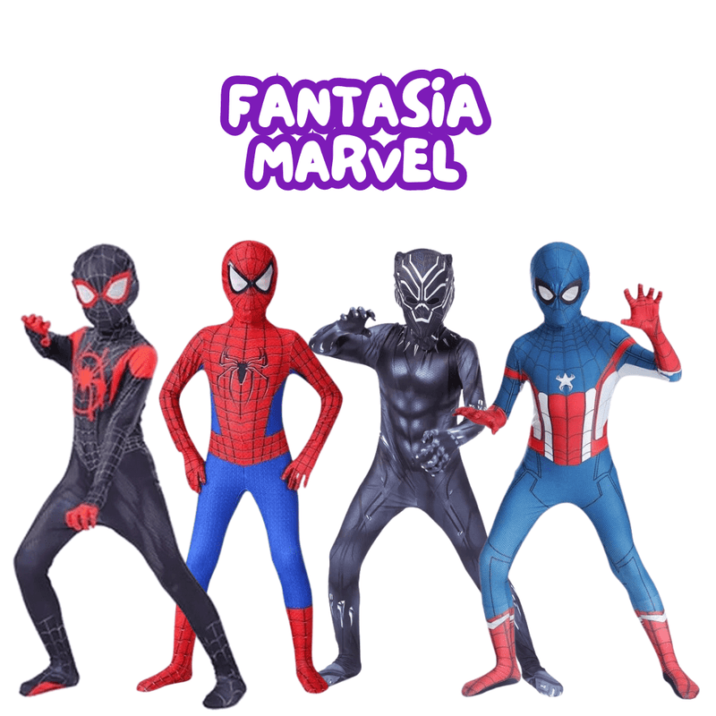 Fantasia heróis da marvel