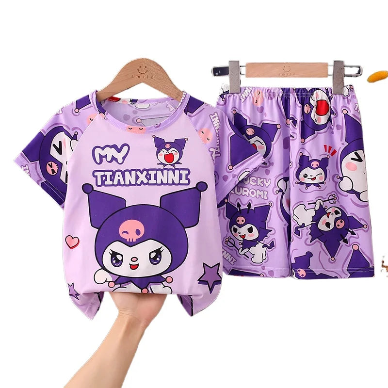 Pijama Infantil do Stitch e Personagens