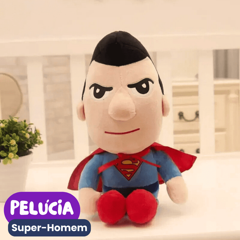 Pelúcia Homem Aranha e Heróis